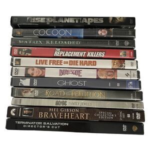 New wrapped DVD Movie Collection - 11 Assorted Titles